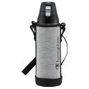 スケーター 水筒 ダイレクトステンレスボトル Champion カバー付 990ml KSDC10S 【ロック付き ワンプッシュ 直飲み スポーツ 保冷 ショル...