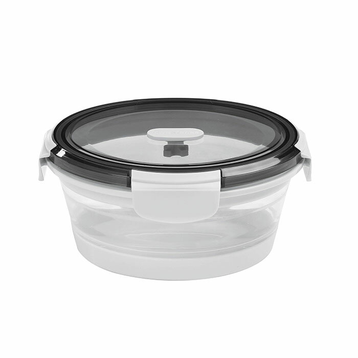 乐天商城 - 富士商 F21721 Felio たためるシリコン保存&ランチBOX 丸形800ml