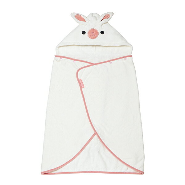 【2160円以上送料無料】スケーター BPO1 吸水速乾フード付きバスポンチョ うさぎ