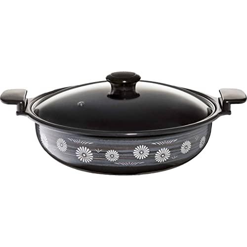 【2160円以上送料無料】高木金属 IH対応 ホーローあじわい鍋 安土 24cm HA-D24N