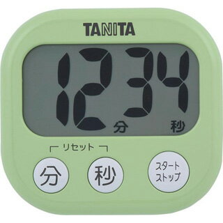 【メール便送料無料】 タニタ でか見えタイマー　ピスタチオグリーン TD-384　GR