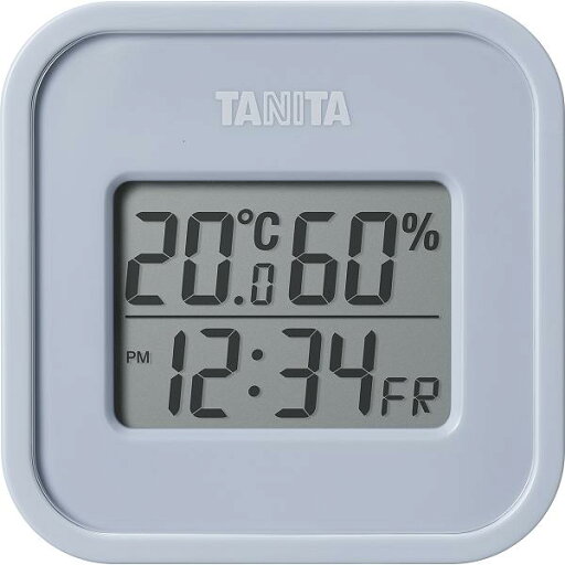 タニタ 温湿度計 ブルーグレー TT-588 BL タニタ 温湿度計 ブルーグレー TT-588 BL