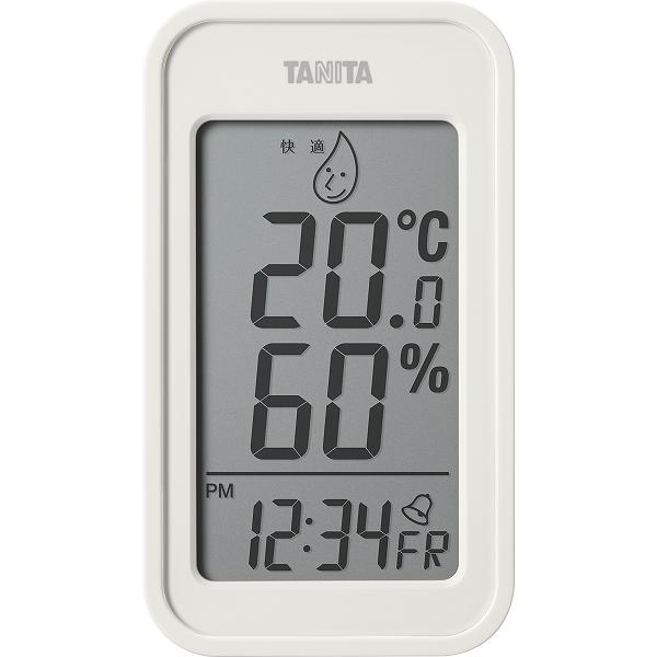【2160円以上送料無料】タニタ 温湿度計 アイボリー TT-589 IV
