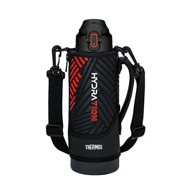 サーモス FJS-1000FBKOR 真空断熱スポーツボトル ブラックオレンジ　1000ml