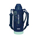 サーモス FJS-1000FNVMT 真空断熱スポーツボトル ネイビーミント 1000ml
