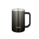 【送料無料】サーモス JDK-601CBK ジョッキ 600ml ブラック