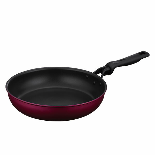 乐天商城 - サーモス KFM-028R デュラブルシリーズ フライパン 28cm レッド IH・ガス対応