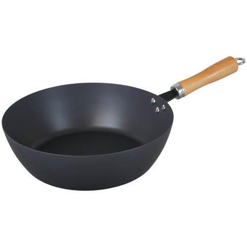 Rakuten - 和平 永良 IH対応 窒化鉄炒め鍋 30cm RB-3283 【ガス火 IH 対応 調理器具 鉄製 鉄 フライパン 炒め 錆びにくい 焦げにくい】