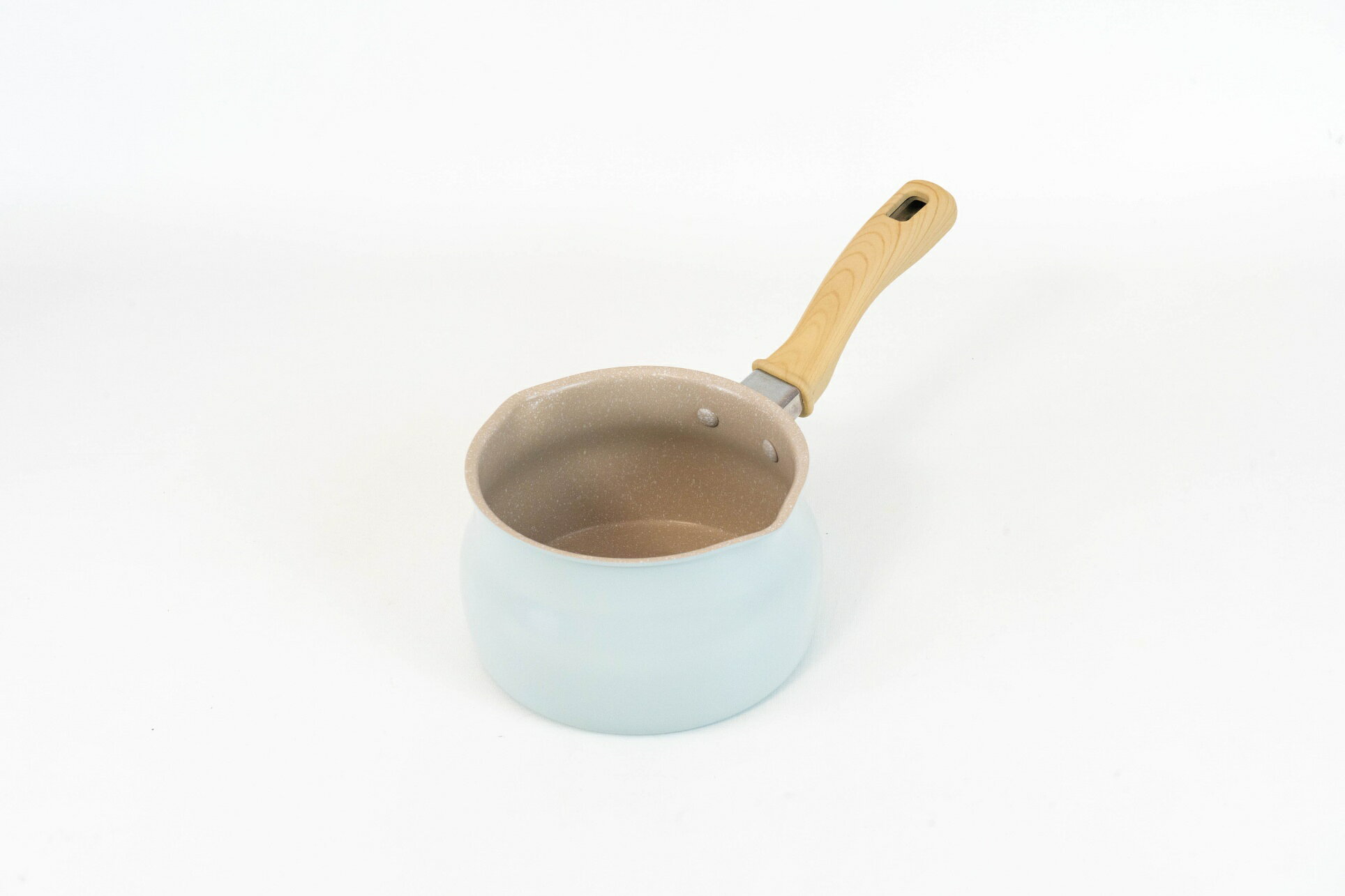 和平 ミディーズ IH対応 マルチパン 15cm RB-3501 【ガス火 IH 対応 調理器具 おしゃれ かわいい 水色 白 ハンドル ミニ コンパクト サイズ 少人数 軽い 軽量】 strade-web-10073070 ショップトレード パッケージ画像