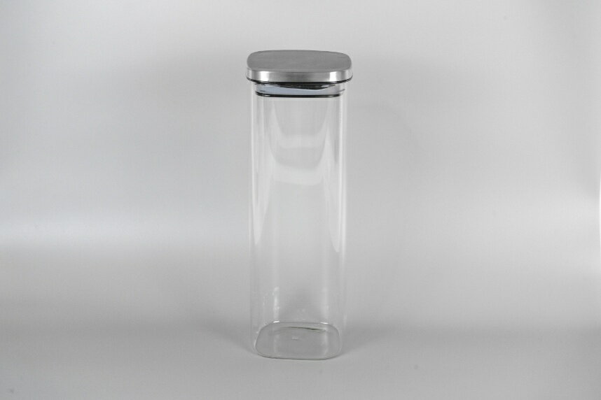 Rakuten - 和平 キッチンアシスト 角型ガラスキャニスター 2400ml RE-7669 【キッチン用品 食品 保存 容器 耐熱 ガラス 蓋 パッキン ぴったり 電子レンジ 食洗機 対応】