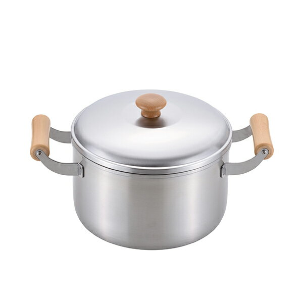 乐天商城 - 【2160円以上送料無料】 和平フレイズ CS-003 千歳　木柄深型両手鍋22cm
