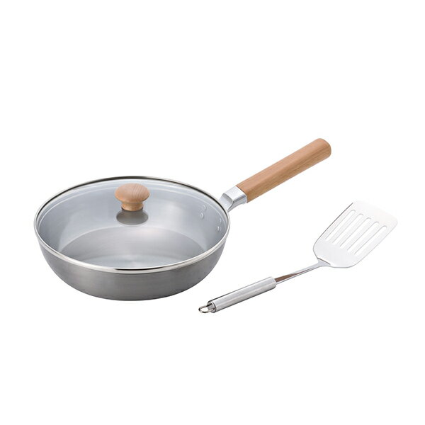 Rakuten - 【2160円以上送料無料】 和平フレイズ CS-037 千歳　G蓋付フライパン24cmツール付