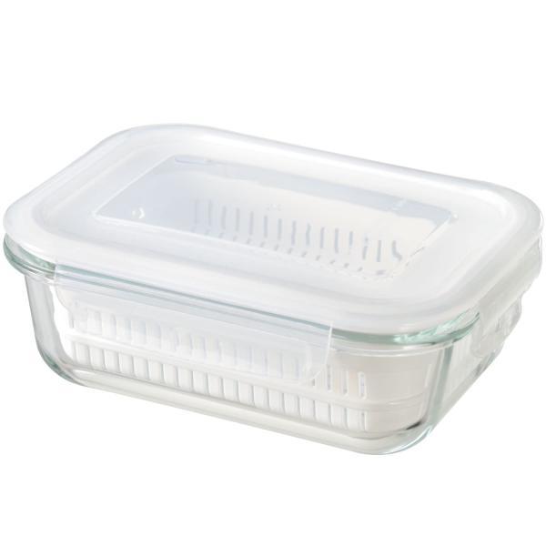 和平 マジカリーノ 耐熱ガラス 角型容器セット Mサイズ RE-7362