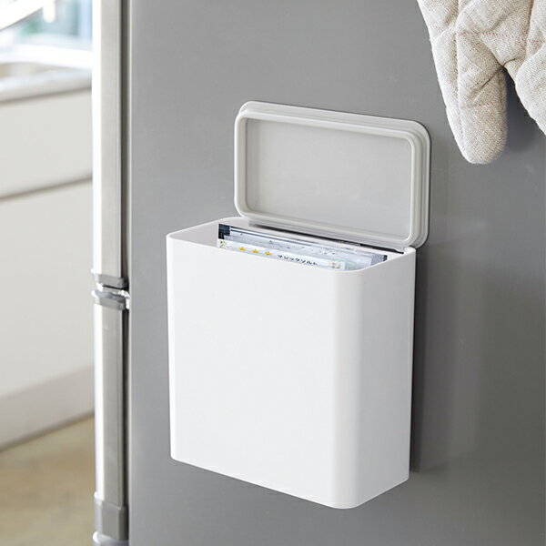 【送料無料】4701 KT-PL DQ WH マグネット＆シンク扉ゴミ箱 プレート ホワイト