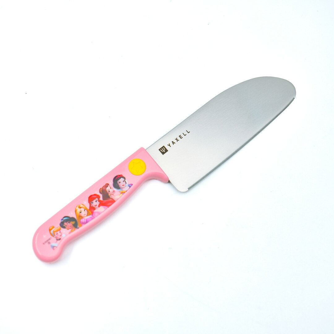 ヤクセル WD こども安全包丁R1 プリンセス 33086 【子ども 用 包丁 ナイフ 安全 はじめて 料理 お手伝い 食育 幼児 ギフト プレゼント ディズニー】