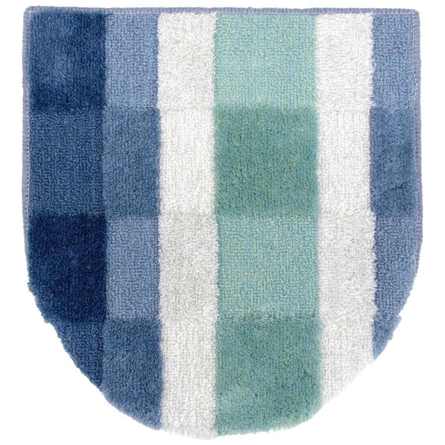 ヨコズナ モザイク 兼用フタカバー ブルー