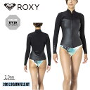 19 ROXY ロキシー 長袖タッパー ウェットスーツ ウエットスーツ フロントジッパー 春夏用 レ ...