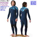 24 O’NEILL オニール フルスーツ ウェットスーツ チェストジップ ウエットスーツ カスタム オーダー 春夏用 メンズモデル PSYCHO F.U.Z....