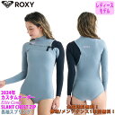 24 ROXY ロキシー 長袖スプリング ロンスプ ウェットスーツ ウエットスーツ スラントチェストジップ カスタムオーダー 春夏用 レディースモデル Elit...