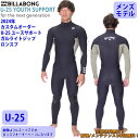 24 SS BILLABONG ビラボン ロンスプ ウェットカスタム ガルライトジップ U-25 ウエットスーツ オーダー 春夏用 サーフィン メンズモデル 2...