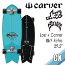 CARVER カーバー スケートボード LOST MAYHEM ロストメイヘム Lost RNF Retro レトロ 29.5” サーフスケート CX トラック 陸トレ サーフィン練習用 ロンスケ 日本正規品