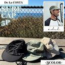 【5/9〜5/15エントリーでP10倍】24 De La COSTA デラコスタ サーフキャップ SURF CAP 5P 帽子 UVカット ナイロン ワイヤー入...