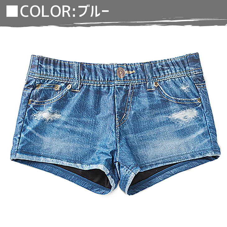 MAKA-HOU マカホー デニムプリントパンツ ボードショーツ レディース 2019年春夏モデル DENIM PRINT PANTS UPF50＋ 品番:41W05-91S 日本正規品