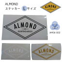 Almond Surfboards & Design ɥեܡɥǥ ƥå L STICKER  åƥ󥰥 ɿ她ƥå  AMSK-002 