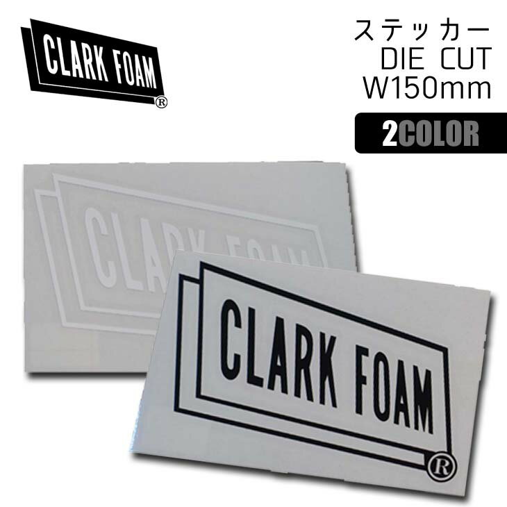 CLARK FOAM顼ե ƥå DIE CUT W150mm STICKER  åƥ󥰥 ɿ她ƥå...