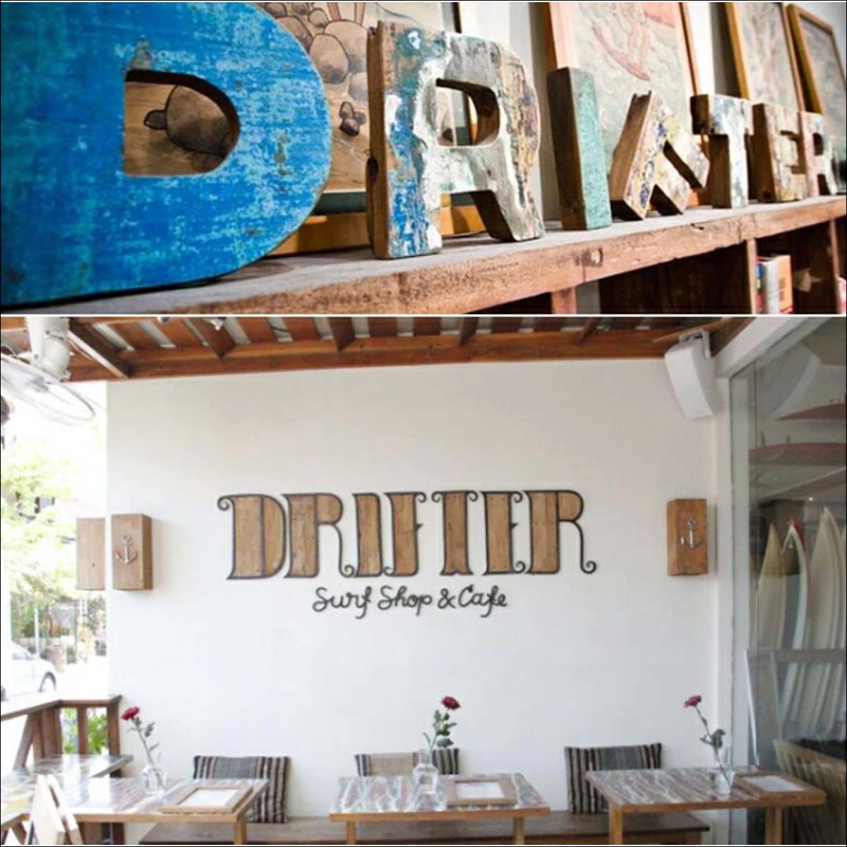 ��4/14��4/16����ȥ꡼��P10�ܡ�DRIFTER surf shop & cafe �ɥ�ե��� �����ե���åץ���ɥ��ե� ���ƥå��� ������ �ե��󥿥��ƥ��å� �顼�� �֥饦�� �Х��� BALI �� �����ե��� ����΢ �ץ쥼��� ���ե� Fontastic Large Brown ���� DFTRUST062BRN