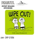 SNOOPY Xk[s[ PEANUTS s[ibc T[t{[h XebJ[ SURF'S UP V[ T[tB SURF BOARD STICKER i SNP-21006 {Ki