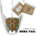 【5/9〜5/15エントリーでP10倍】RSPro アールエスプロ テールパッチ HEXA TAIL コルク デッキパッド サーフィン HEXA TRACTIO...