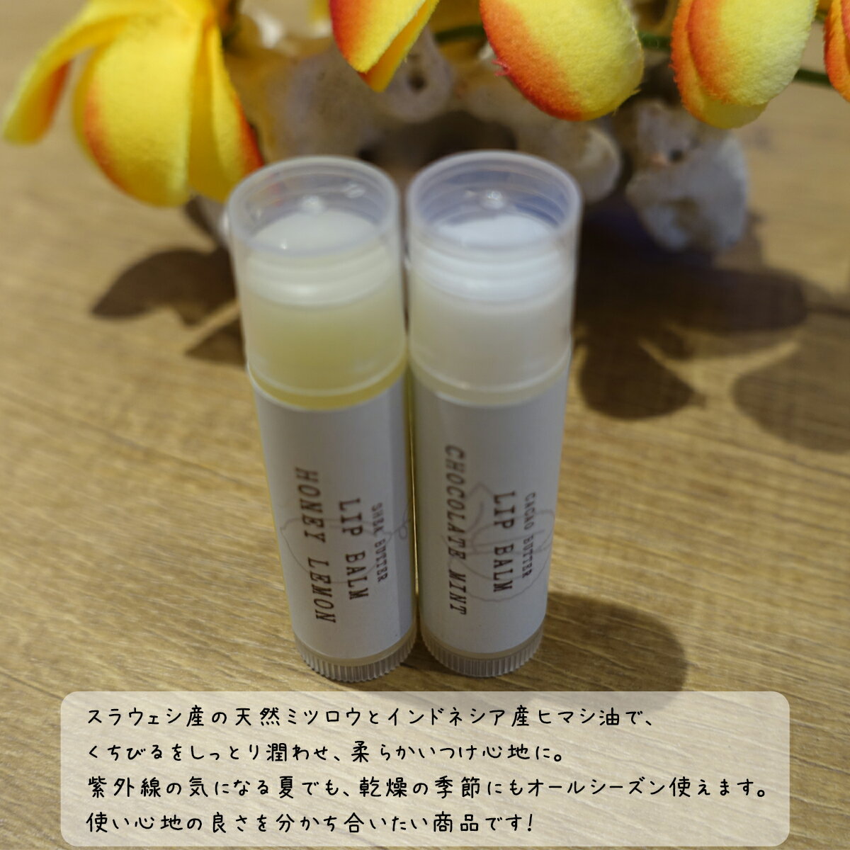 【5/9〜5/15エントリーでP10倍】AROMA BALI アロマ バリ リップクリーム LIP BALM リップバーム バリ 香り 癒し 海外 外国 プレゼント ギフト おすすめ 2