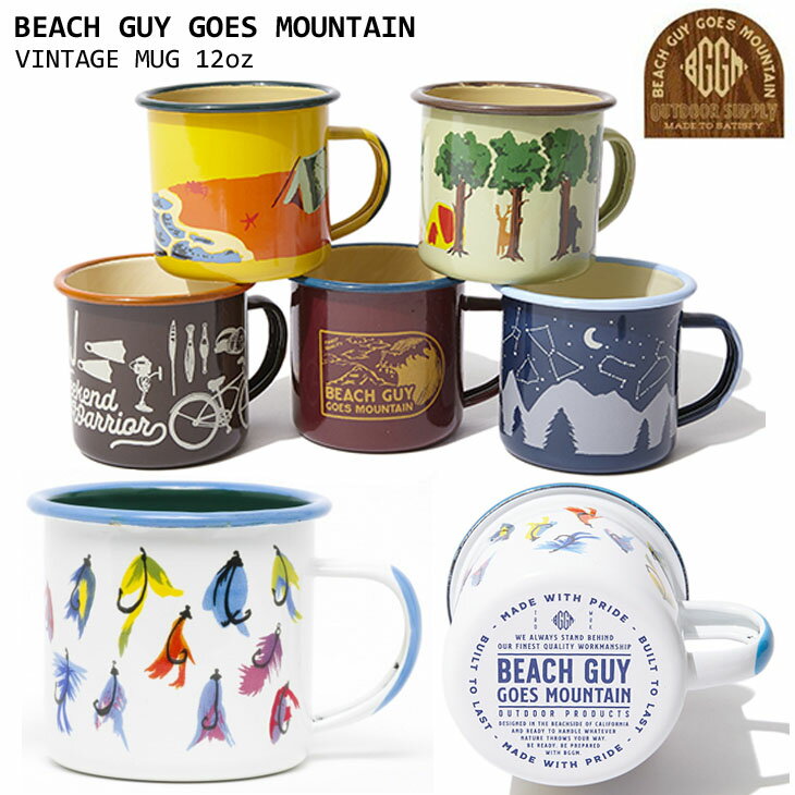 BEACH GUY GOES MOUNTAIN ӡޥƥ ơ ޥ VINTAGE MUG 12oz ޥå ۡ ʥ ȥɥ 