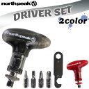 24/25スノー NORTH PEAK ノースピーク メンテナンスツール DRIVER SET ドライバーセット ラチェット スノボ スキー ウィンタースポーツ...