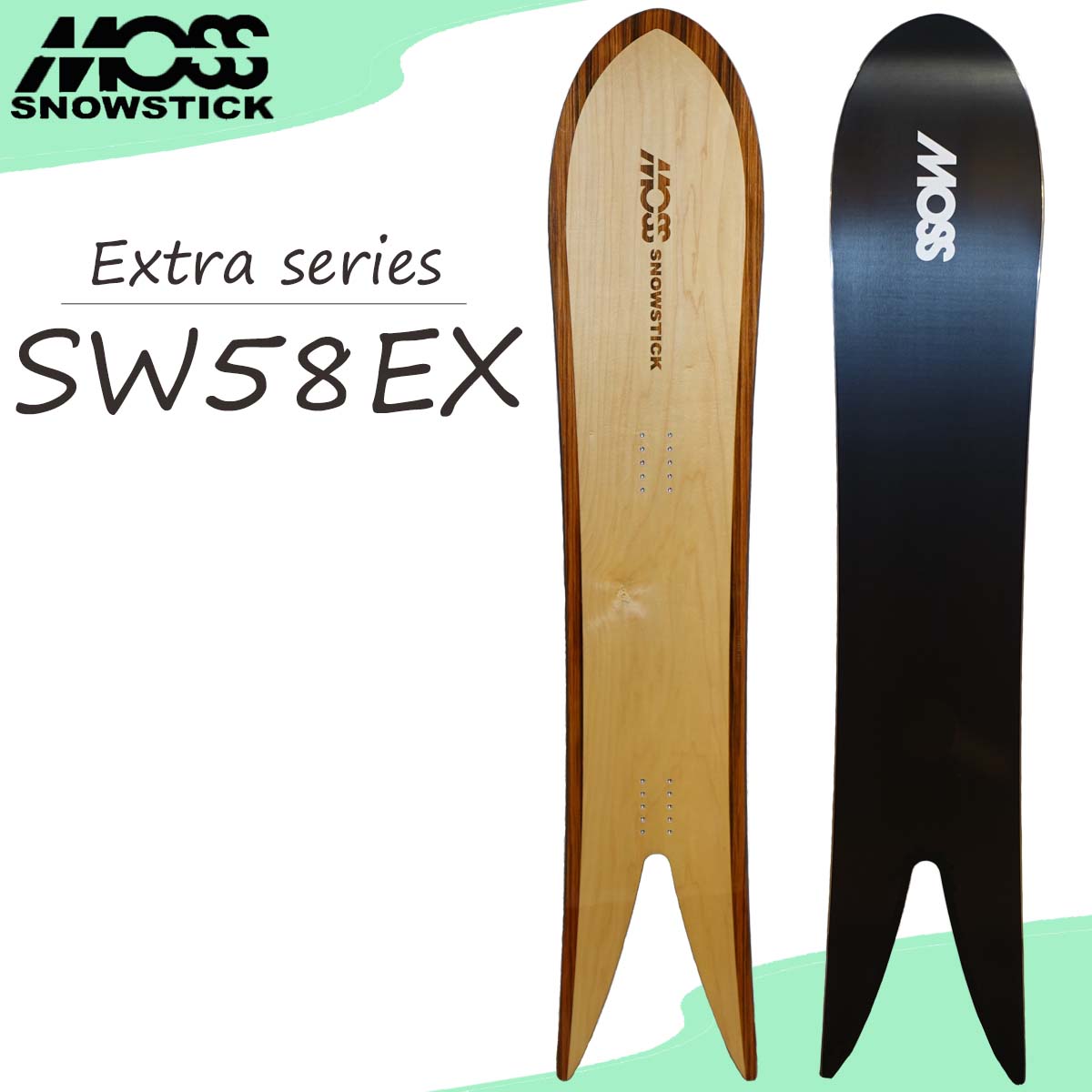 23-24 MOSS SNOWSTICK/XXm[XeBbN Xm[{[h SW58EX X[e[58GNXg Y Xm[{[h Xm{ pE_[  EB^[X|[c...