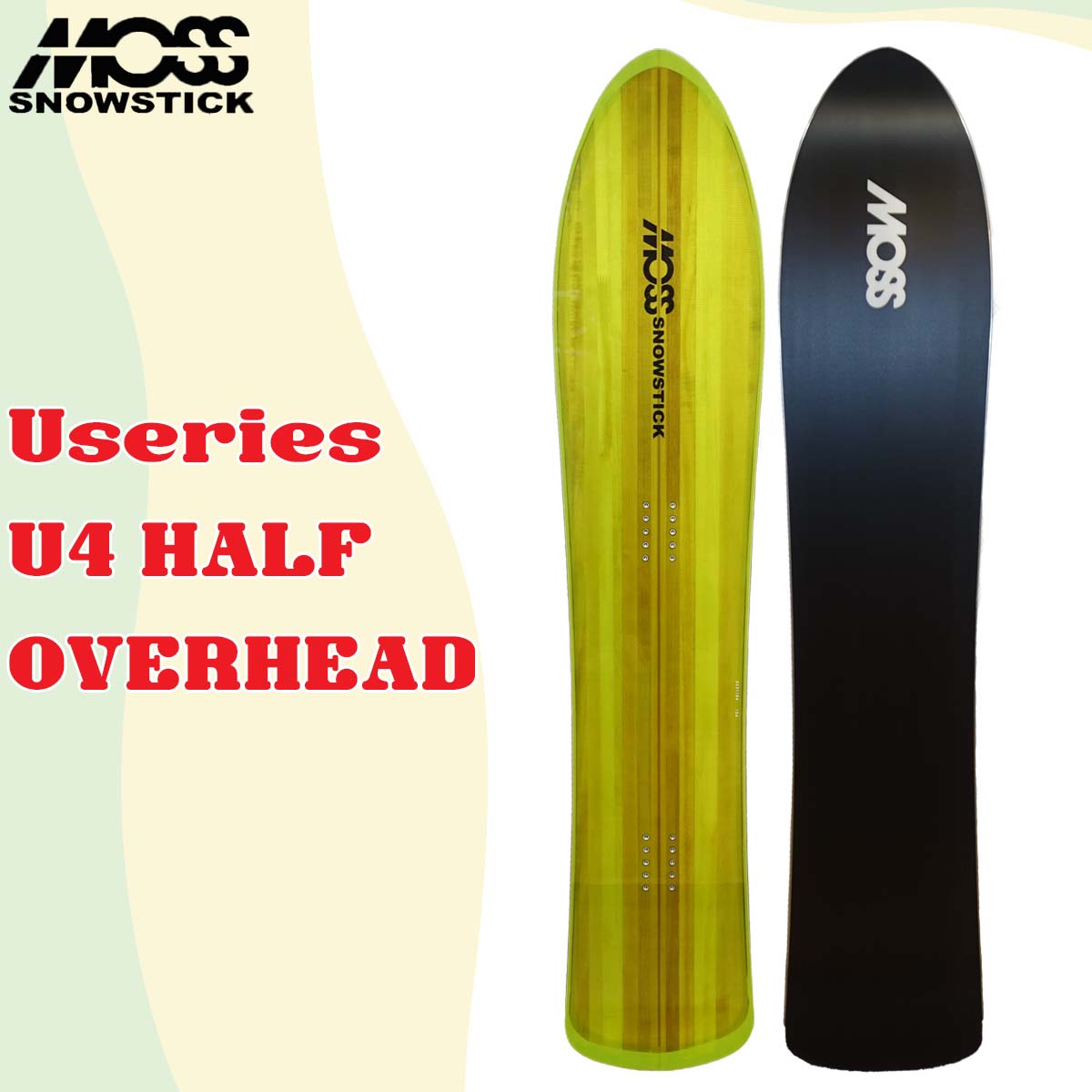 23-24 MOSS SNOWSTICK/XXm[XeBbN U4HALF OVERHEAD [4n[tI[o[wbh Y Xm[{[h pE_[  2023N/2024N ...