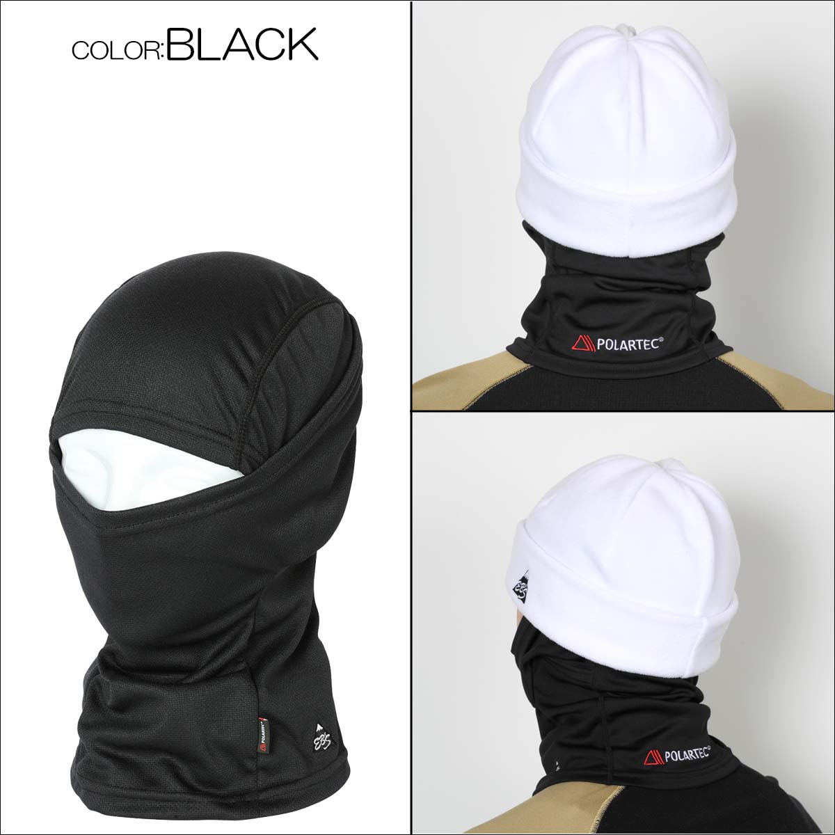 【11/4〜11/10エントリーでP10倍】24/25 eb's エビス 目出し帽 POLARTEC GRID RANGER 顔 フェイスマスク 通気性 保温性 スノー スノー小物 スノーボード スノボ スキー snow レディース メンズ ユニセックス 2024年秋冬 品番 #4400404 日本正規品