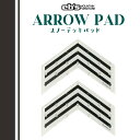 24/25 eb's エビス デッキパッド ARROW PAD アローパッド 滑り止め TPU 2枚1組 スノー スノー小物 スノーボード スノボ スキー sn...