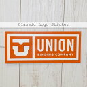 UNION ユニオン ステッカー Classic Logo Sticker シール スノーボード スノボ ビンディング バインディング ロゴ サーフボード アウトドア スキー 車 屋外 ユニセックス 日本正規品