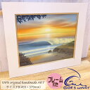 Goes Windy Dreamland Wave Art Official Studio F8 オリジナルハンドメイド 波 原画 フレーム付き 額セット 絵画...