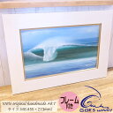 Goes Windy Dreamland Wave Art Official Studio M8 オリジナルハンドメイド 波 原画 フレーム付き 額セット 絵画...