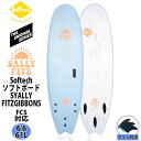 Softech SOFTBOARDS ソフテック SALLY シャリー 6’6 ソフトボード サーフィン 61L サーフボード 品番：HFBSF-MST-066 2022年モデル 日本正規品