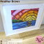 Heather Brown Art Japan إ֥饦 Juicy Sunset Art Print MATTED PRINTS ޥåȥץ ȥץ ե졼դ 󥰥ޥåȻž夲 ۥå  ϥ磻 ǥ 