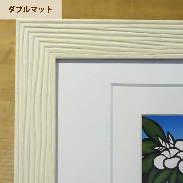 Heather Brown Art Japan ヘザーブラウン Flowers of Hawai'i Art Print MATTED PRINTS マットプリント アートプリント フレーム付き ダブルマット仕上げ 額セット 絵画 ハワイ レディース 正規品 stradiy-10007759 オーシャン スポーツ サンプル画像2