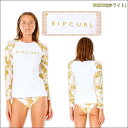 22 SS RIPCURL リップカール 長袖ラッシュガード NAMOTU RELAXED LONG SLEEVE ラッシュ UPF50+ UVカット リラックス レディース 2022年春夏 マリンスポーツ 品番 WLU2AW 日本正規品 2