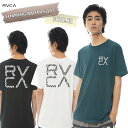 22 RVCA [J TVc FORMING RADAR SQ ST gbvX ST Rbg100% M[tBbg Y T[tB AEghA 2022Nt i BC041-243 BC041243 {Ki