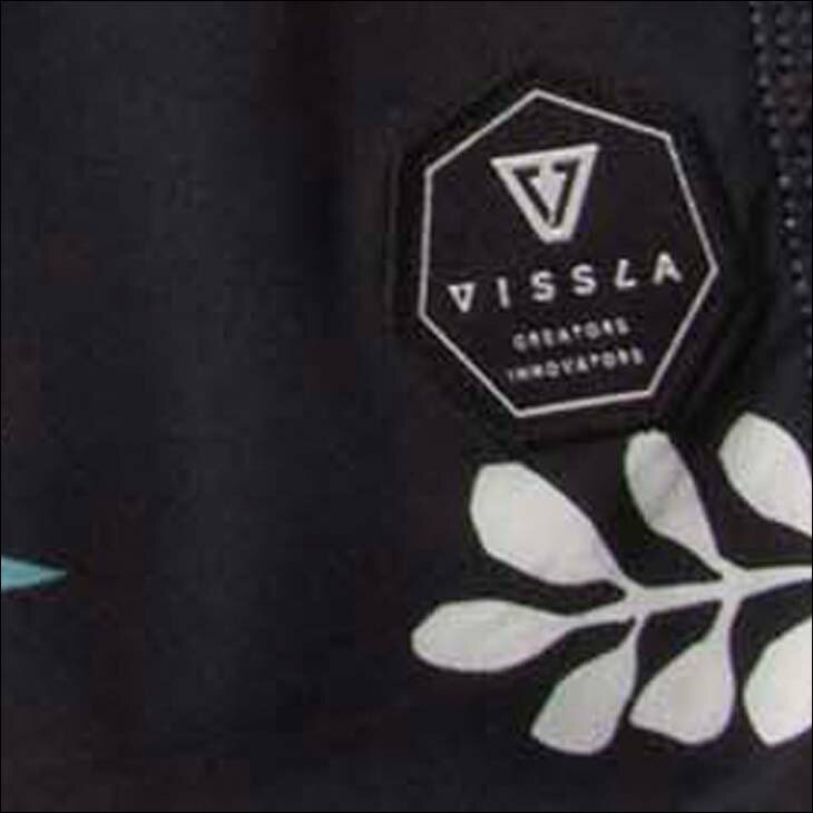 22 SS VISSLA ヴィスラ ショーツ The Isle 17.5”Ecolastic ボードショーツ 短パン ポケット付き ロゴワッペン メンズ 2022年春夏 サーフィン マリンスポーツ 品番 M134WISL 日本正規品