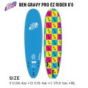 2022年モデル WAVE BANDIT ソフトボード サーフィン BEN GRAVY PRO EZ RIDER 8 039 0 ベン グラビー イージーライダー サーフボード ウェーブバンディット 日本正規品