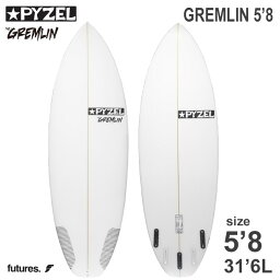 22 パイゼルPYZEL SURFBOARDS GREMLIN グレムリン PU サーフボード 2022年 日本正規品